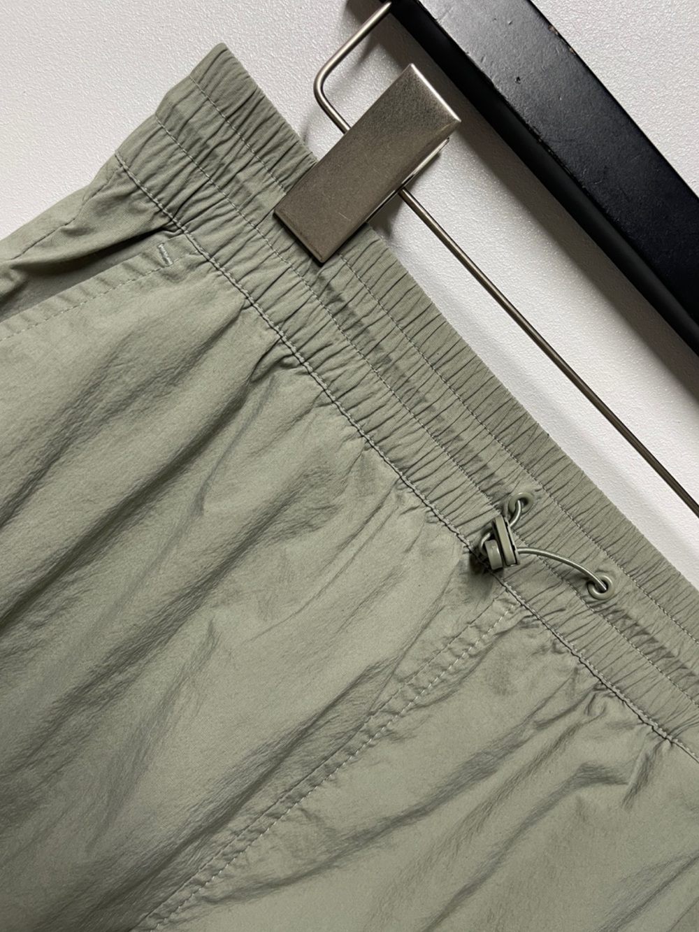Frank Stone Olive Green Maxi Cargo Skirt with Drawstring Waist - Picture 6 of 14